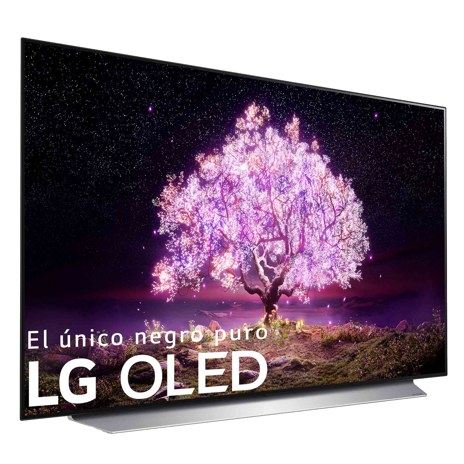 TV OLED 48" - LG OLED48C15LA.AEU, UHD 4K, α9 Gen4, webOS 6.0, Smart TV, Asistentes de voz, Dolby Atmos, Blanco