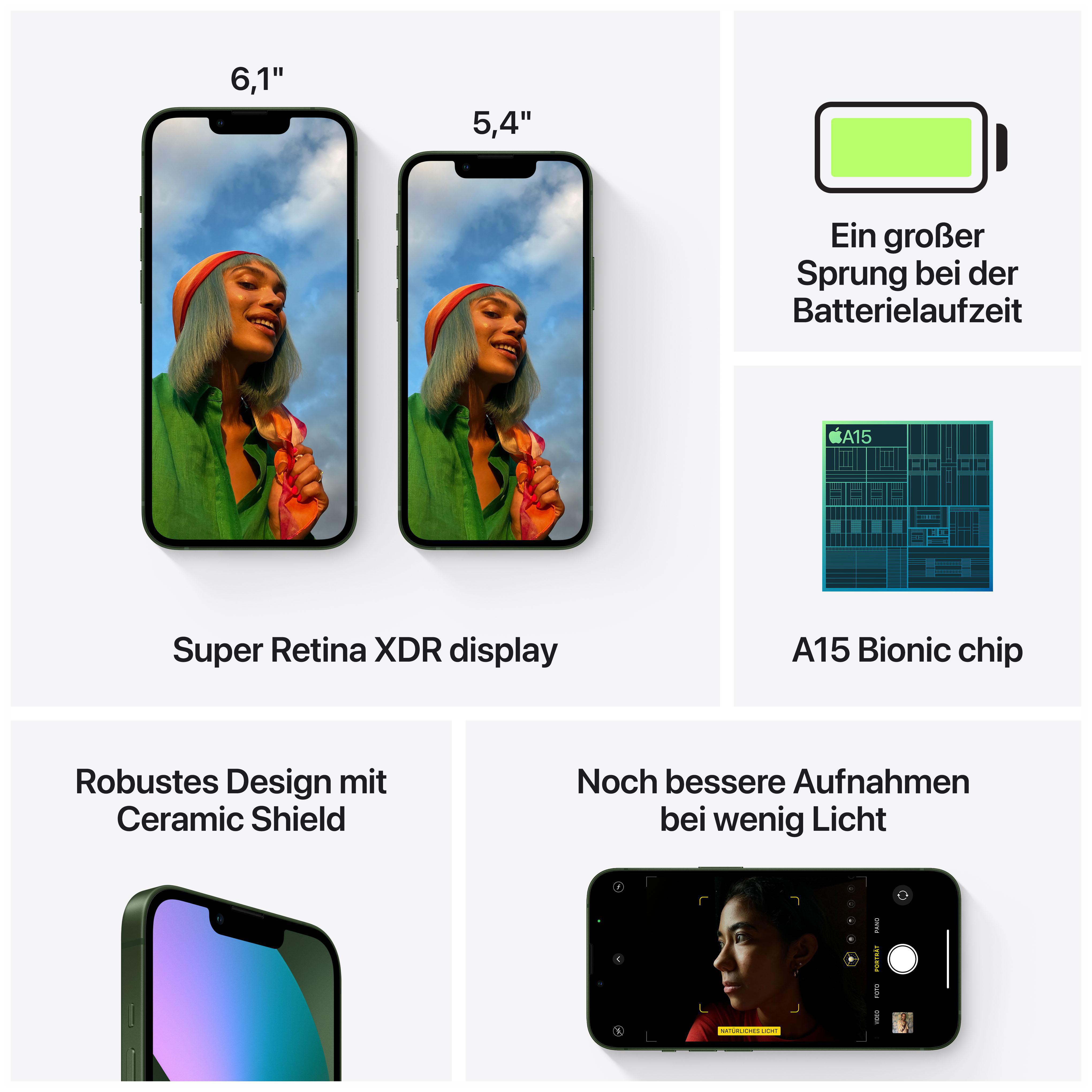 APPLE iPhone 13 512 GB Grün Dual SIM