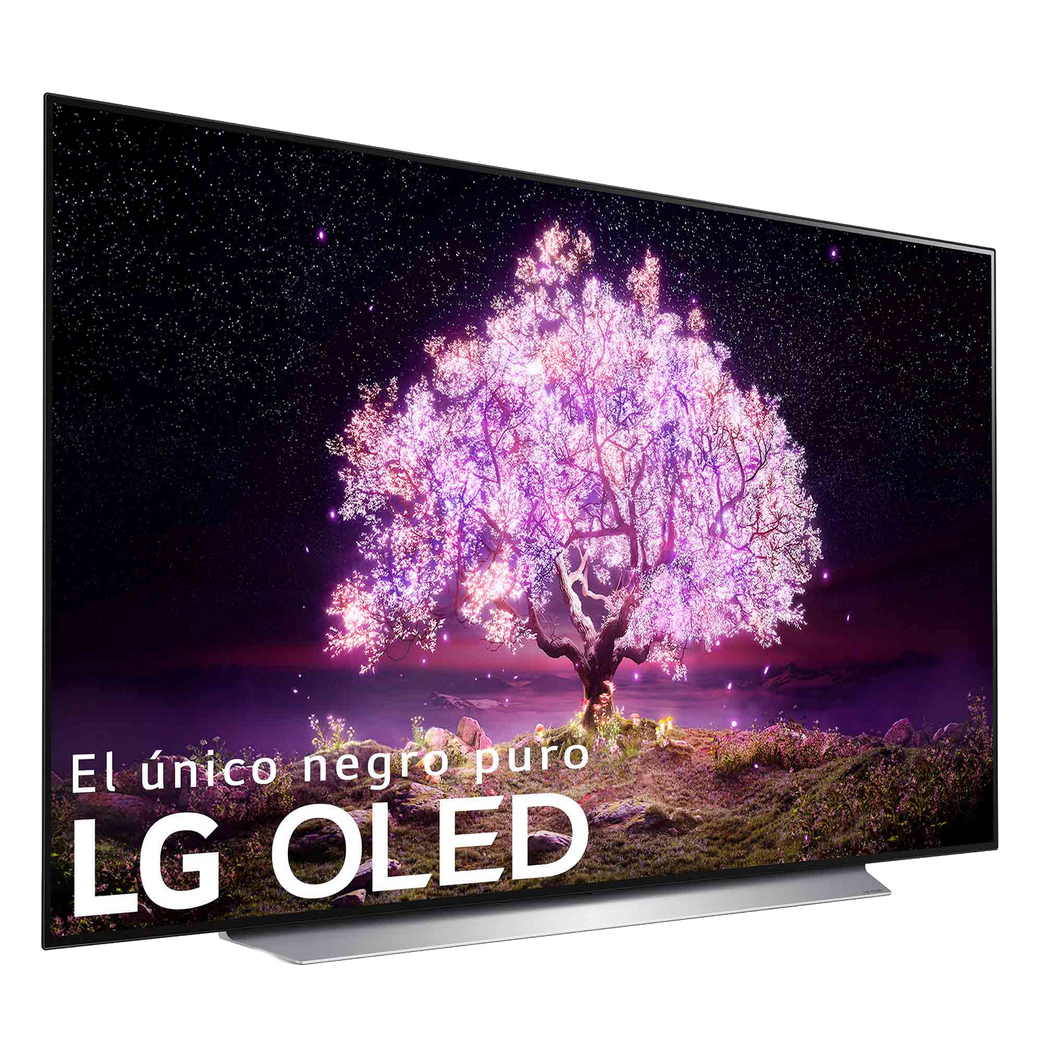 TV OLED 65" - LG OLED65C15LA.AEU, UHD 4K, α9 Gen4, webOS 6.0, Smart TV, Asistentes de voz, Dolby Atmos, Blanco