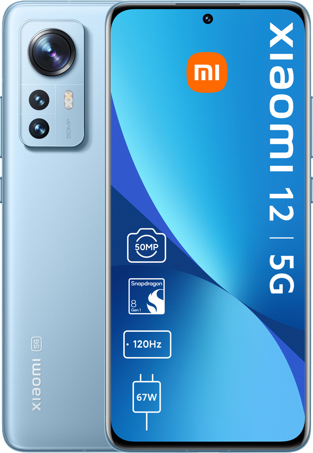 12 SIM 5G 256 XIAOMI GB Blue Dual