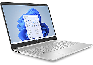 HP Notebook 15s-eq2906ng Laptop, AMD R7-5700U, 16GB RAM, 1TB SSD, 15.6 Zoll Full-HD, Natursilber