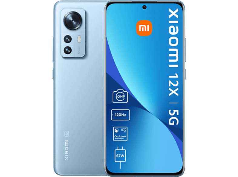 XIAOMI 12 X 5G 256 GB Blue Dual SIM Smartphone | 256 - Blue kaufen | SATURN