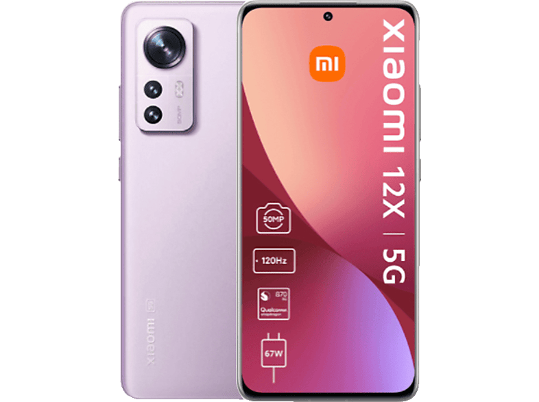 XIAOMI 12 X 5G 256 GB Purple Dual SIM 256 Purple Ja Smartphone | MediaMarkt