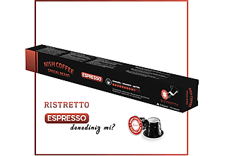 NISH Kapsül Kahve Ristretto 10 Adet Nespresso Uyumlu_3