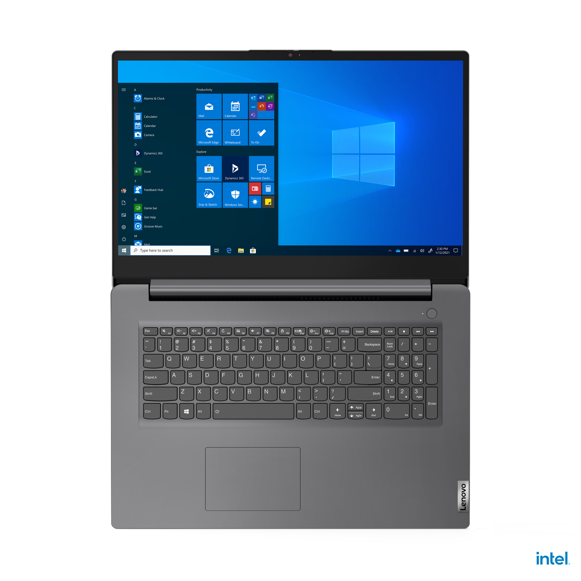 LENOVO V17 (2. Generation) - 17,3 Zoll - Intel® Pentium® Gold 7505 - 8 GB - 256 GB - Intel® UHD Graphics - Windows 11 Home
