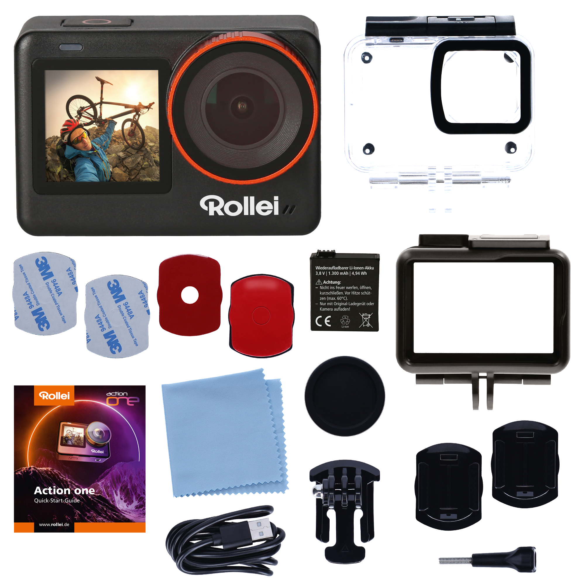 ROLLEI Actioncam one Actioncam , Touchscreen