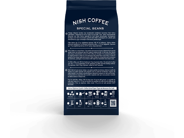 NISH Filtre Kahve House Blend 250 gr_1