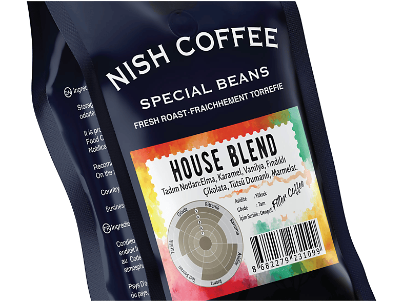 NISH Filtre Kahve House Blend 250 gr_3