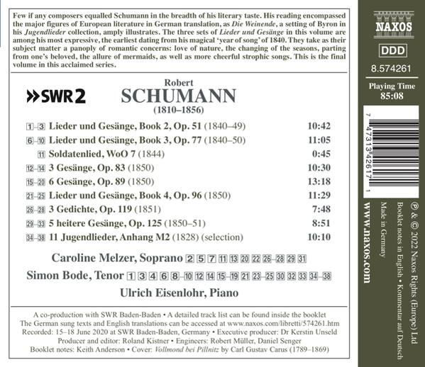 Melzer,Caroline/Vondung,Anke/Bode,Simon/Eisenlohr - Lieder Edition,Vol.11  - (CD)