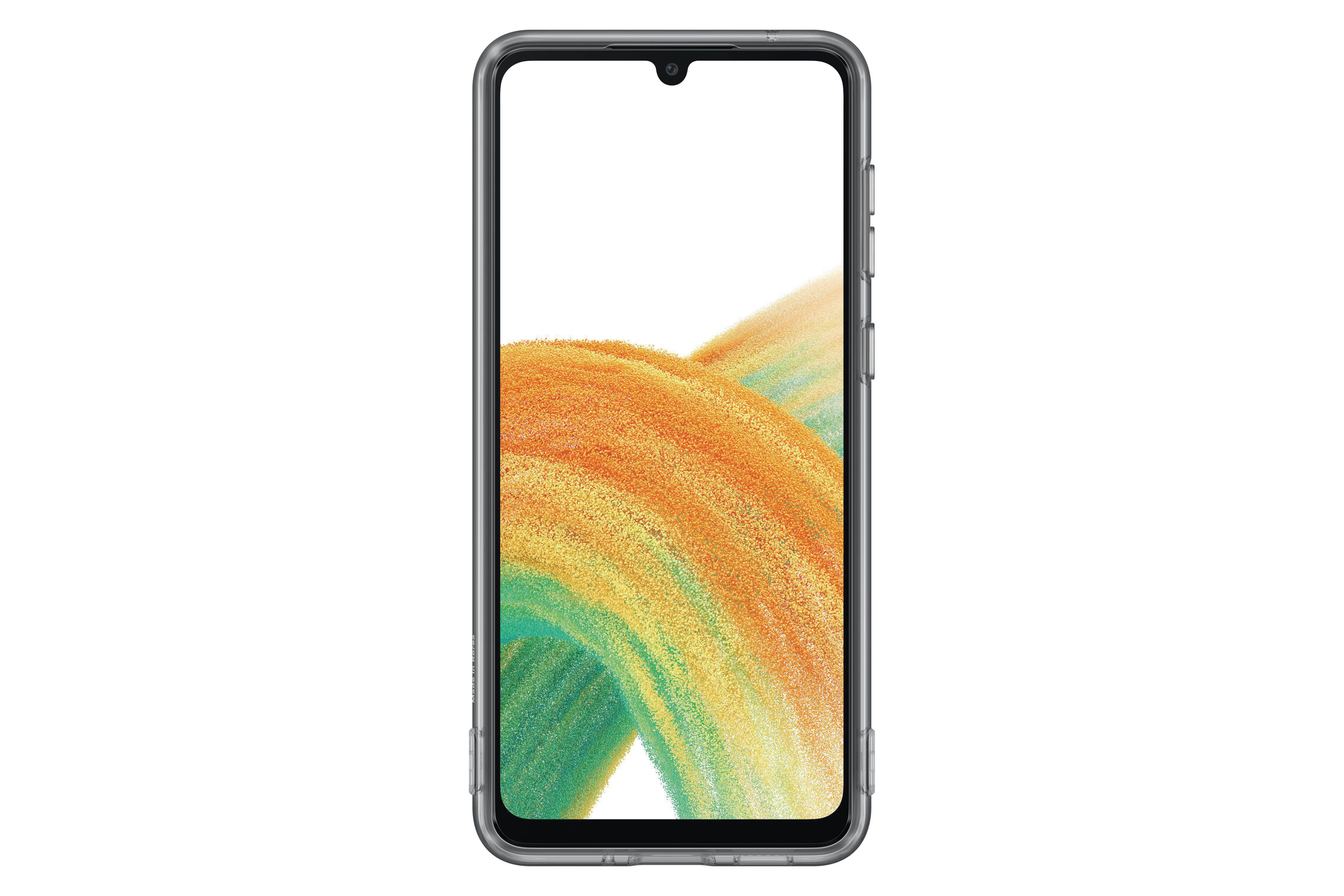 SAMSUNG Soft Clear A33 Black/Transparent 5G, Backcover, Samsung, Cover