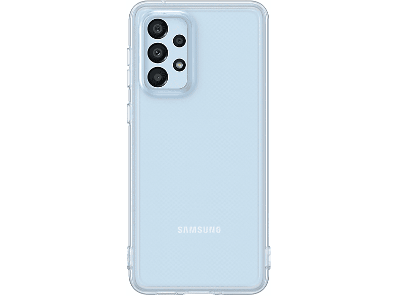 SAMSUNG Soft Clear Cover, Backcover, Samsung, A33 5G, Transparent