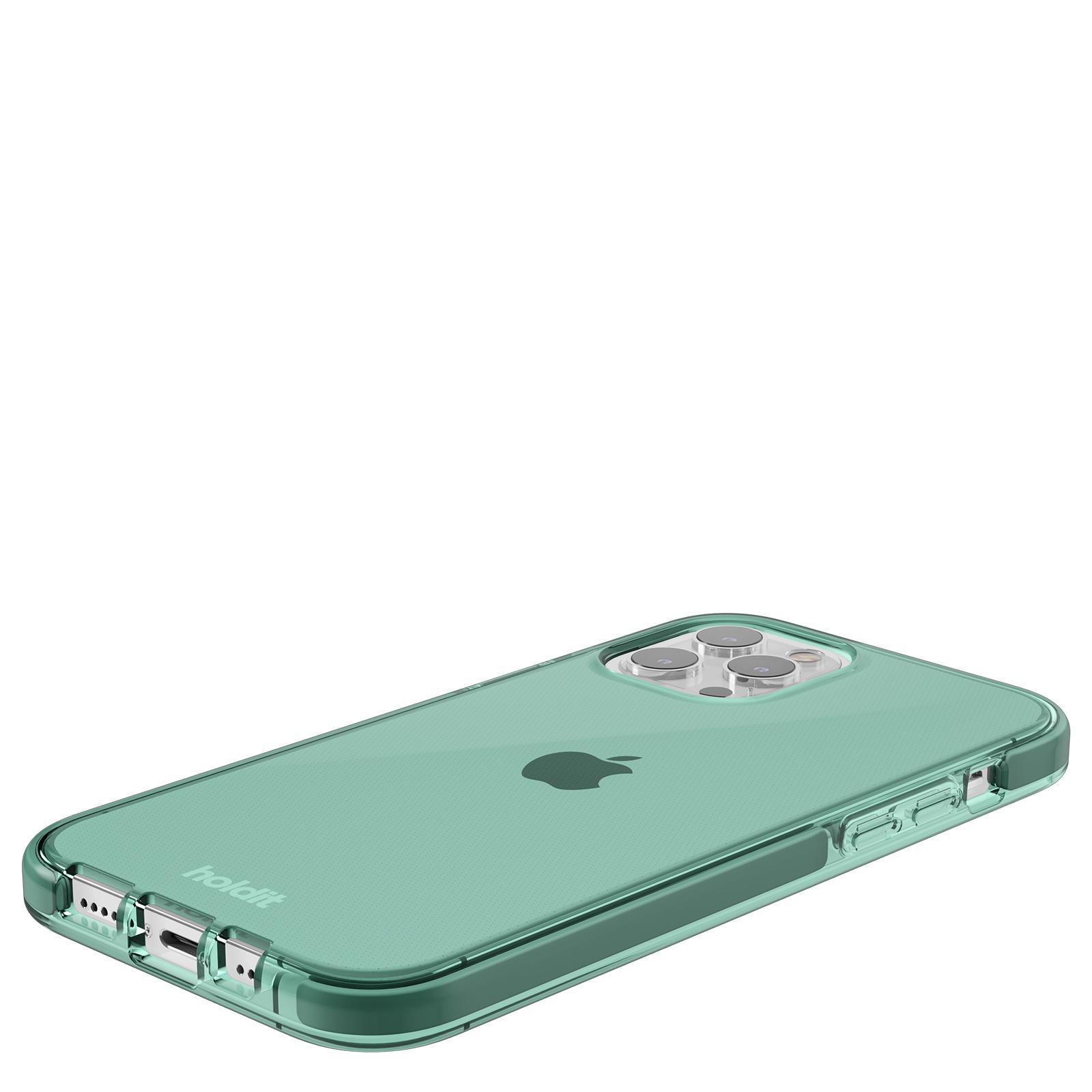 HOLDIT Seethru, Backcover, Apple, iPhone 12/12 Pro, Grün/Transparent