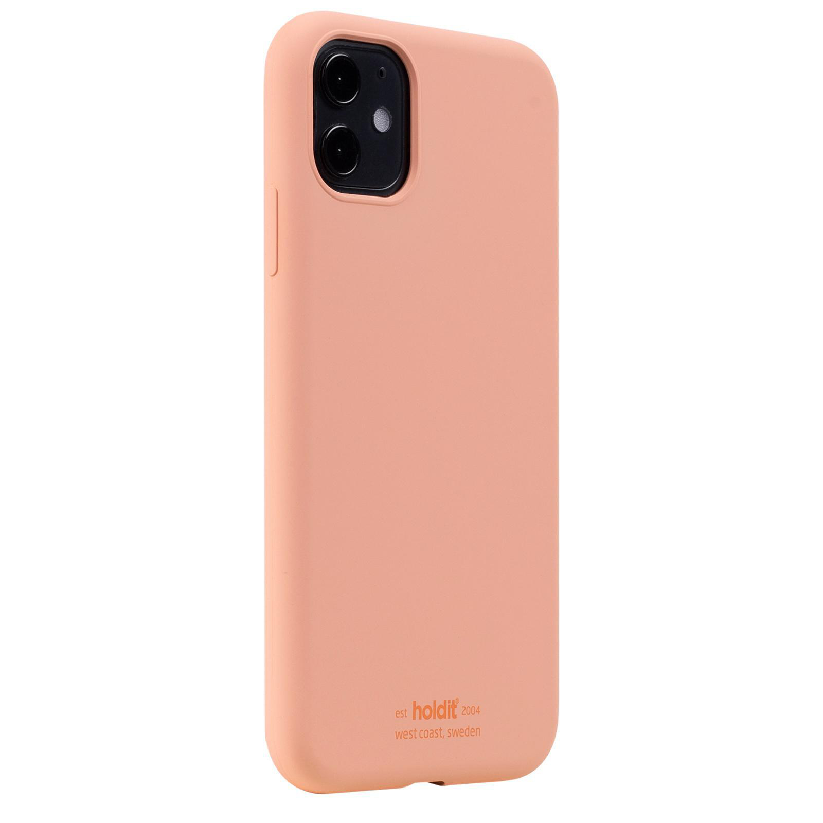 HOLDIT Silicone, Backcover, Apple, iPhone 11, Pink Peach