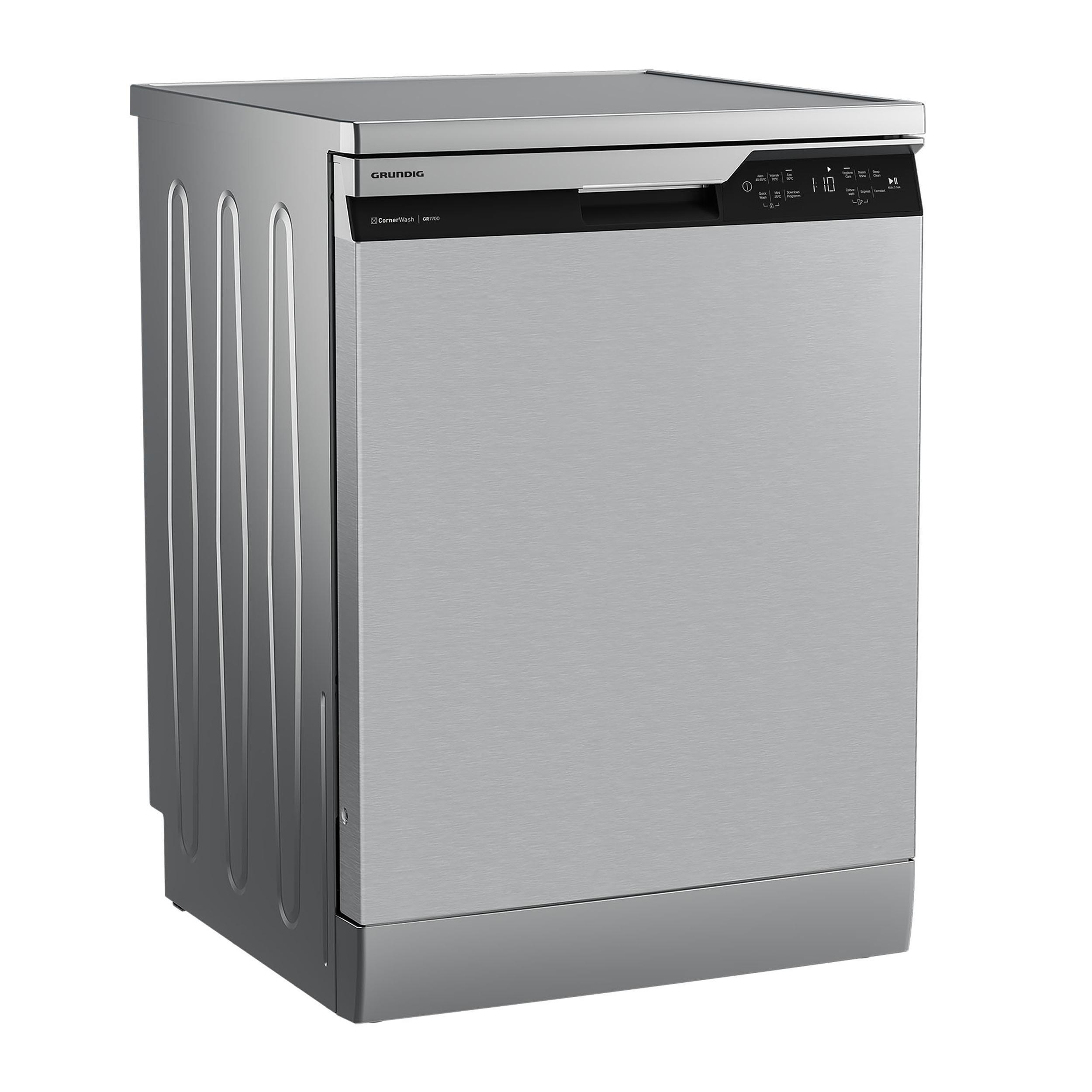 GRUNDIG GNFP4540XBW Geschirrspüler (Freistehend mit Unterbaumöglichkeit, 600 mm breit, 42 dB (A), C)