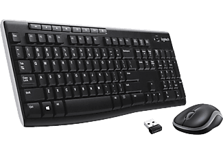 LOGITECH Logitech Wireless Combo MK270, swiss - Set mouse e tastiera wireless