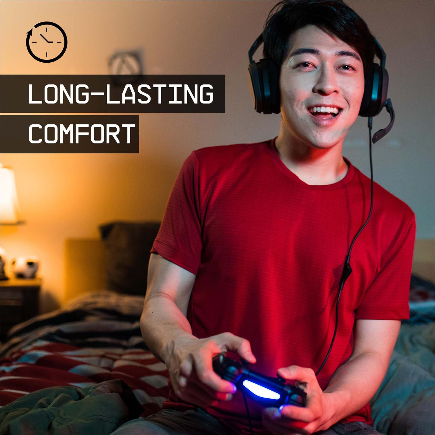 ASTRO GAMING A10 - Headset (Gris/bleu)