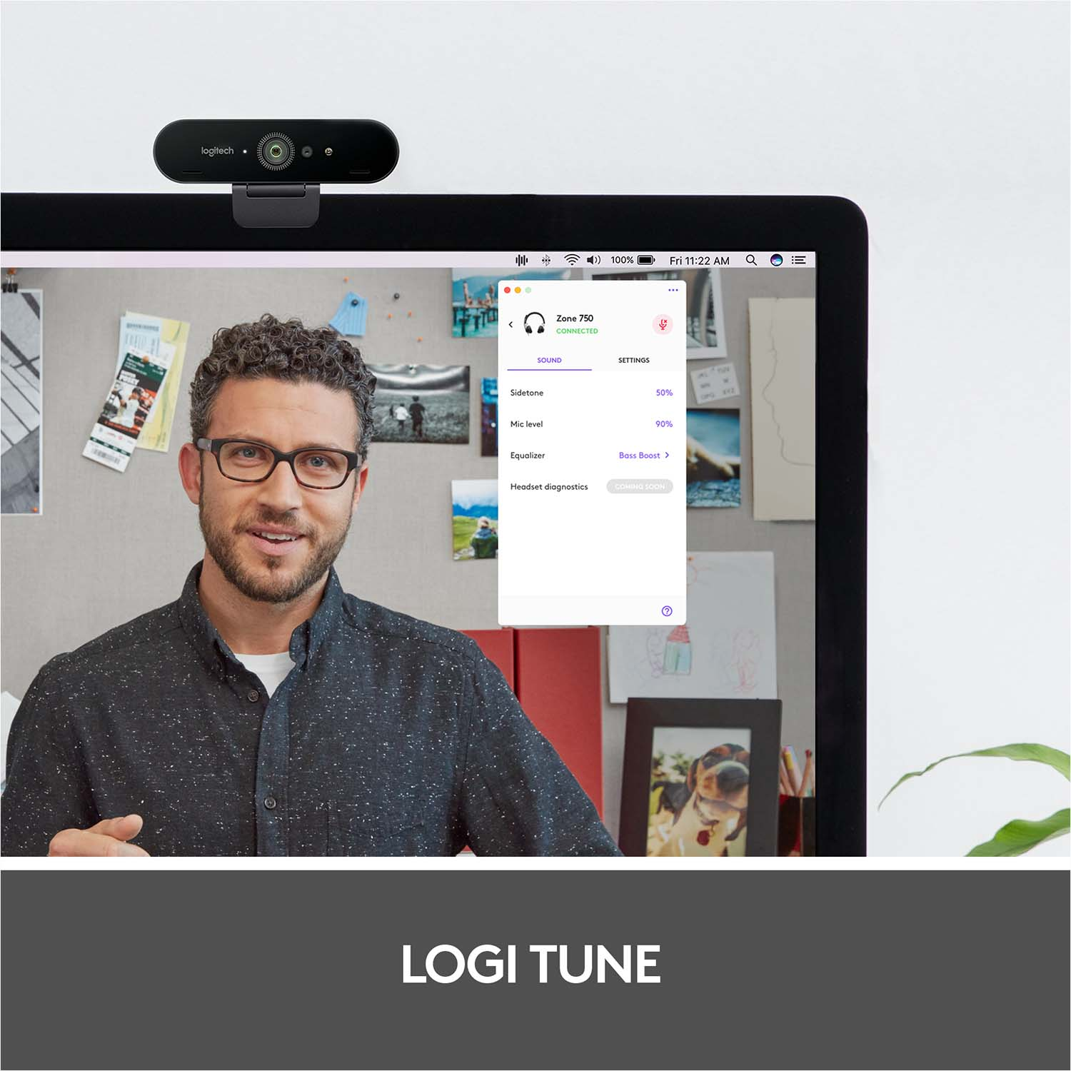 LOGITECH Zone 750 - Headset 