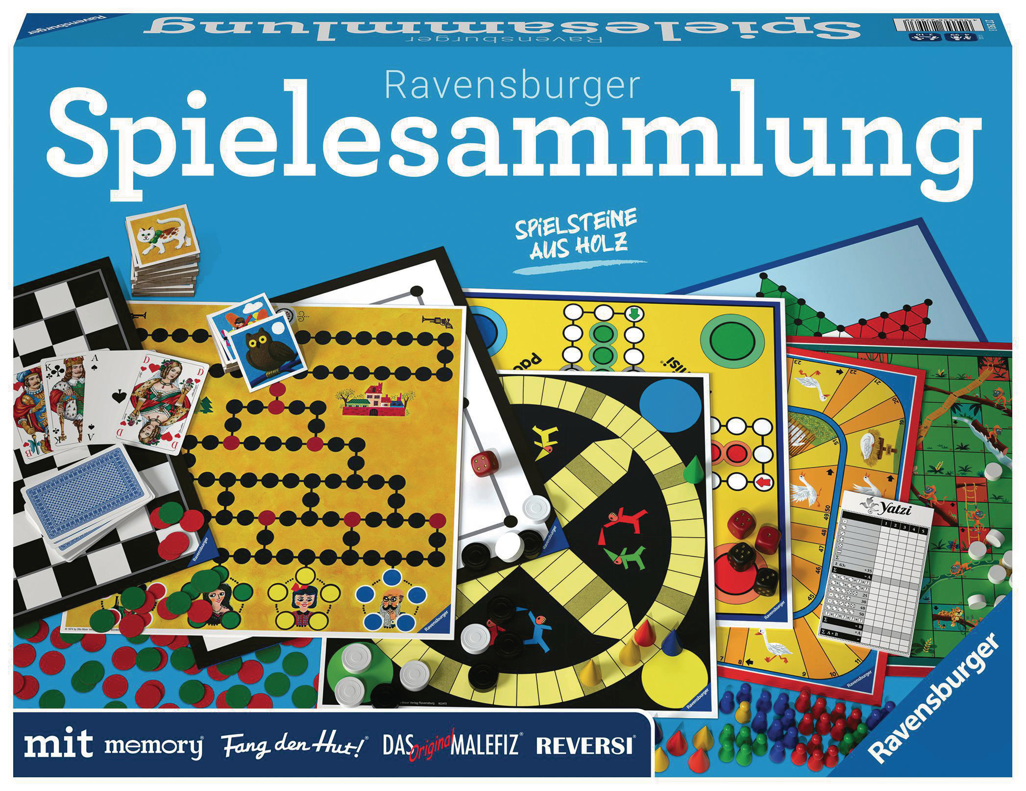 Spielesammlung Mehrfarbig Familienspiele/Spielemagazine RAVENSBURGER