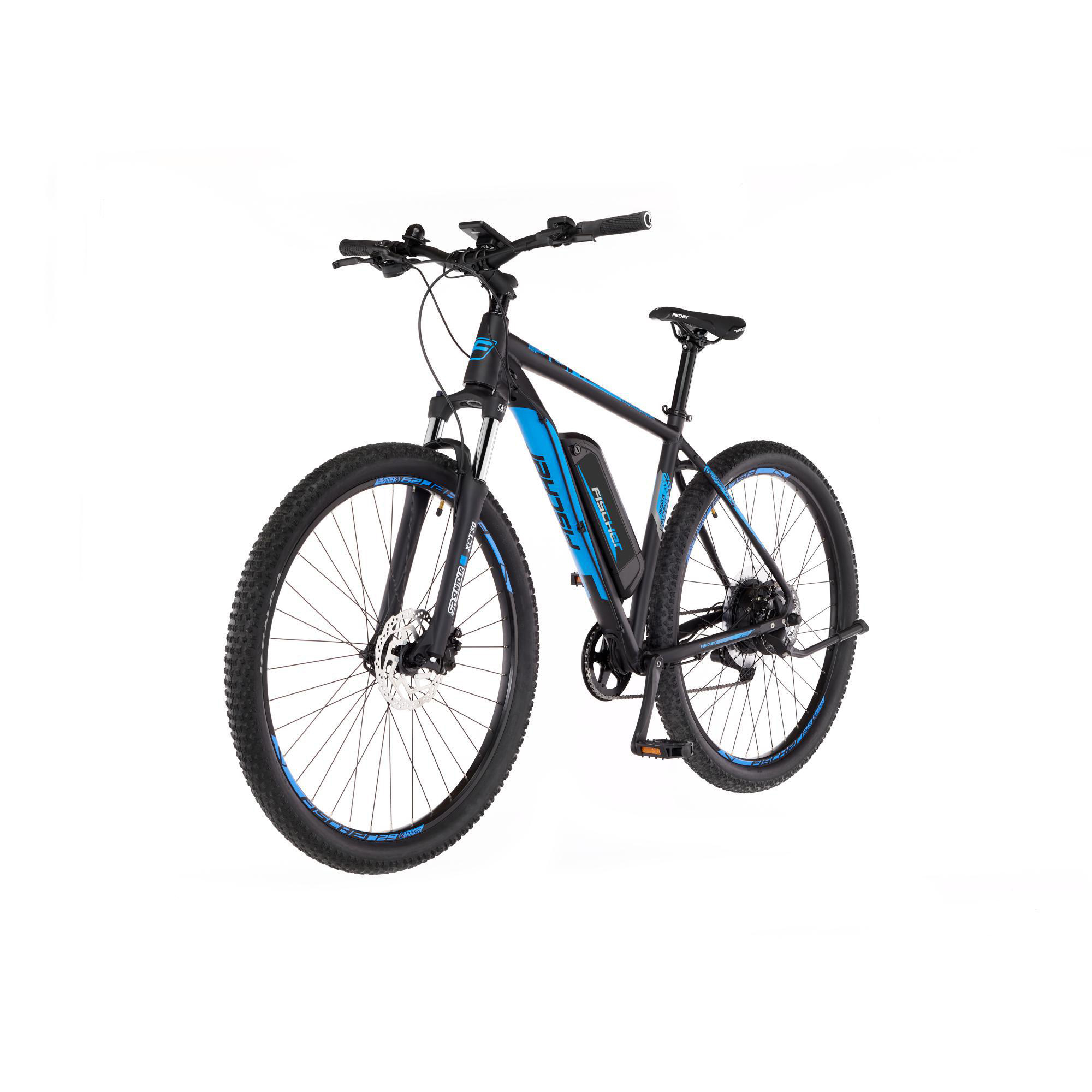 29 Herren-Rad, Schwarz/Blau) (Laufradgröße: 1724 Zoll, 422 EM Mountainbike MONTIS Wh, FISCHER