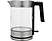 PRINCESS 236041 London - Bollitore in vetro (1.7 l, Trasparente/argento)
