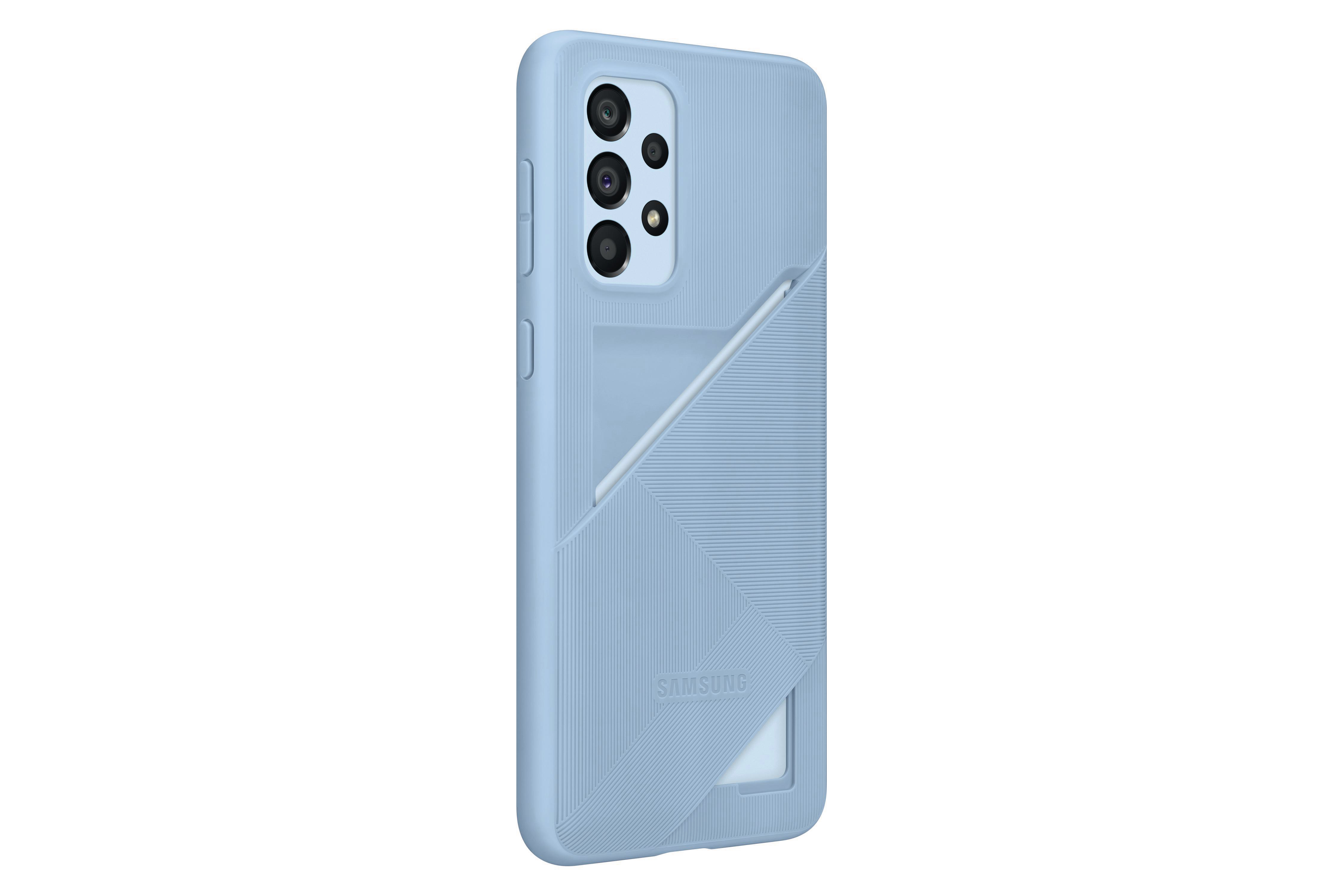 SAMSUNG Card Slot Cover, Backcover, Samsung, A33 5G, Artic Blue