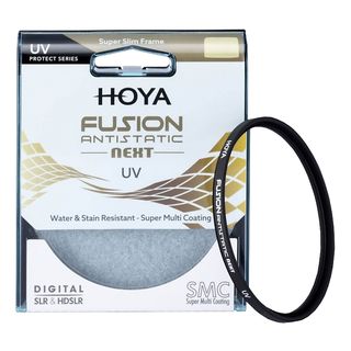HOYA Fusion Antistatico Next UV 77 mm - Filtro protettivo (Nero)