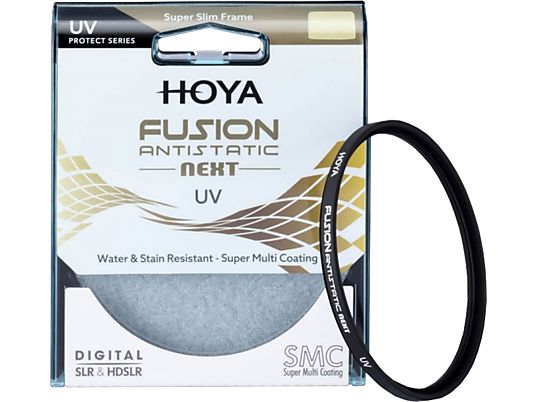 HOYA Fusion Antistatic Next UV 77mm - Schutzfilter (Schwarz)