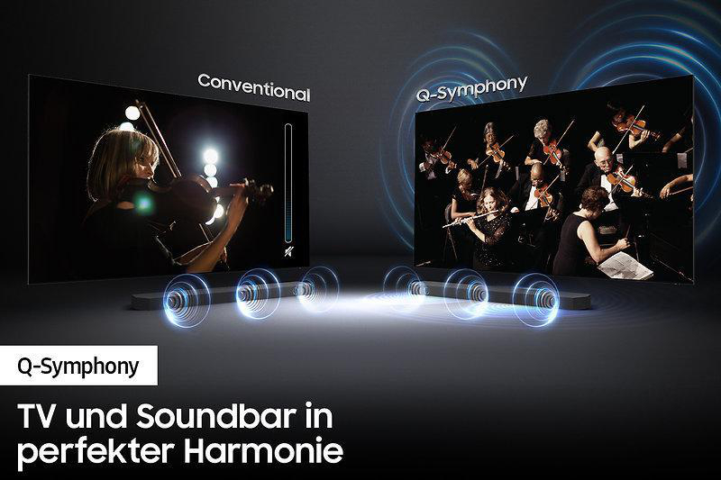 SAMSUNG HW-Q810B/ZG, Soundbar, Titanschwarz