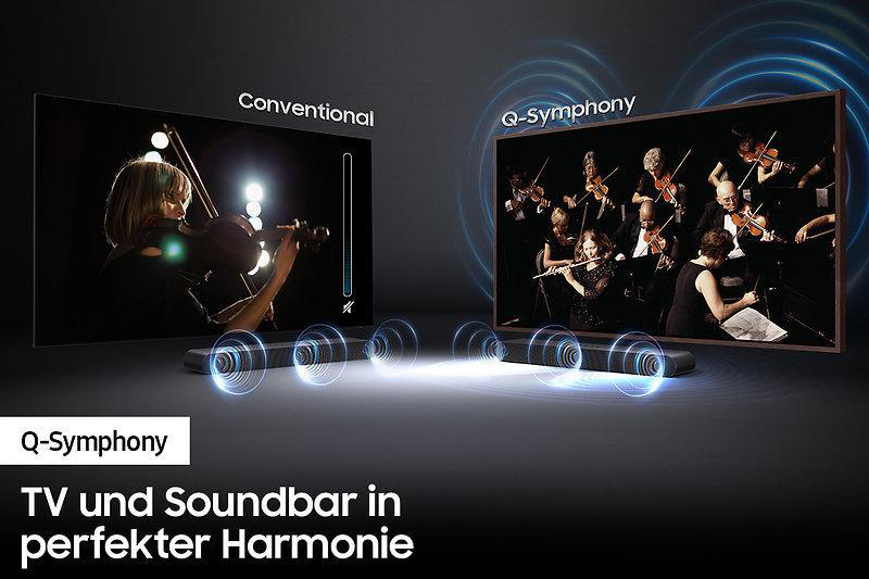 SAMSUNG HW-S56B/ZG, Soundbar, Dunkelgrau