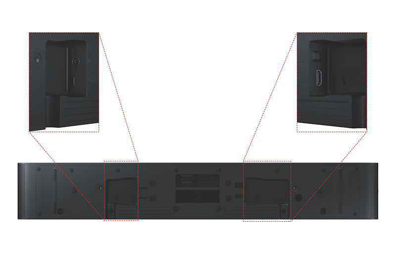 SAMSUNG HW-S66B/ZG, Soundbar, Schwarz