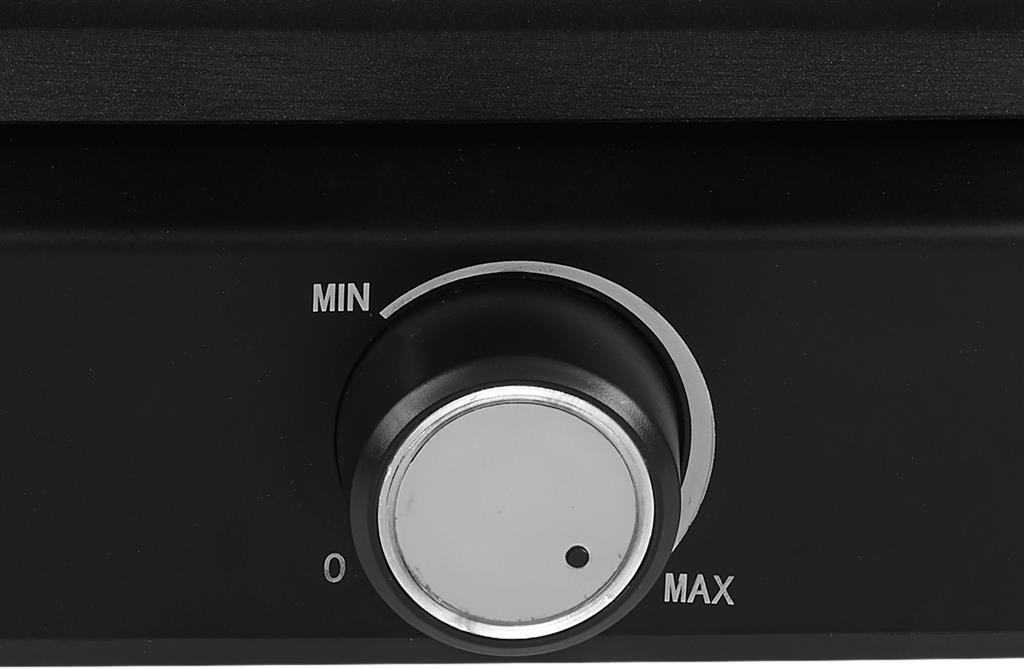 PRINCESS 132398 Deluxe - Moule à gaufres (noir mat)