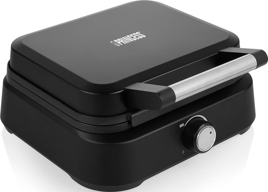 PRINCESS 132398 Deluxe - Moule à gaufres (noir mat)