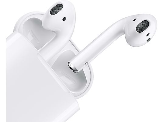 APPLE Draadloze oortjes AirPods 2th gen. + Oplaadcase (MV7N2ZM/A)