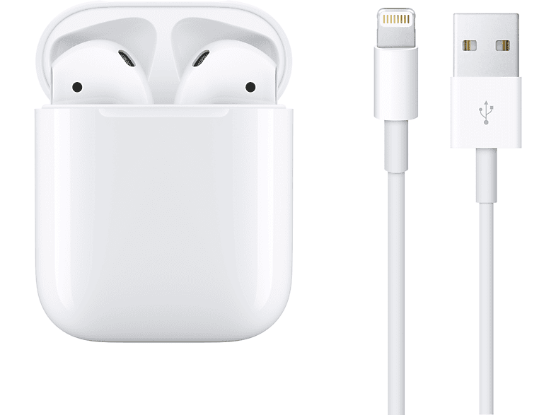 AirPods 2ème Génération Apple – Écouteurs Sans Fil D’occasion état Correct