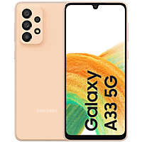 SAMSUNG Galaxy A33 5G, 128 GB, Awesome Peach