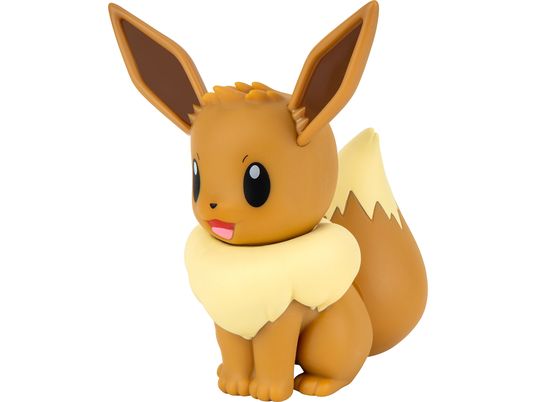 JAZWARES Pokémon: Evoli (10 cm) - Sammelfigur (Braun/Creme/Schwarz)