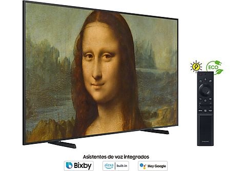 TV QLED 32" - Samsung The Frame QE32LS03BBUXXC, Full-HD, Procesador Hyper Real, Smart TV, Negro