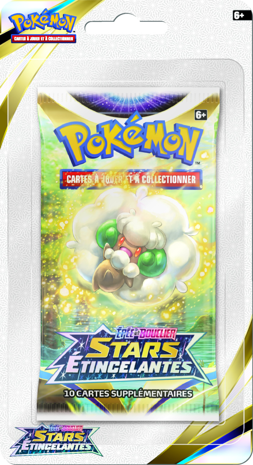 Epée Et Bouclier Stars Etincelantes Blister FR