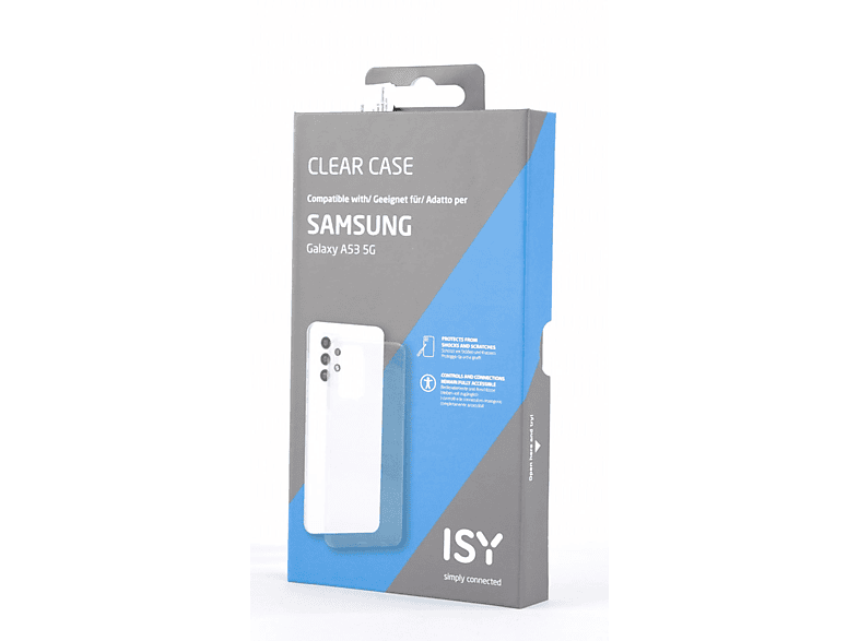 Thumbnail - ISY ISC-1024, Backcover, Samsung, Galaxy A53, Transparent