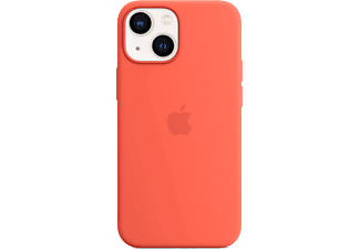 APPLE iPhone 13 mini MagSafe rögzítésű szilikon tok, nektarin (mn603zm/a)