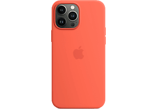 APPLE iPhone 13 Pro Max MagSafe rögzítésű szilikon tok, nektarin (mn6d3zm/a)