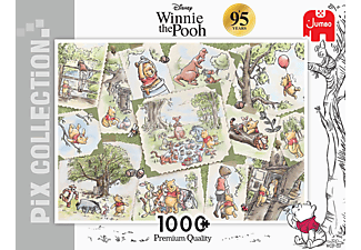 JUMBO Disney Classic Collection Winnie the Pooh 95th Anniversary - 1000 Teile Puzzle Mehrfarbig