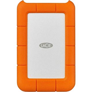 Disco duro 4 TB - Lacie Rugged Mini, Externo, Para Mac y Windows, Naranja