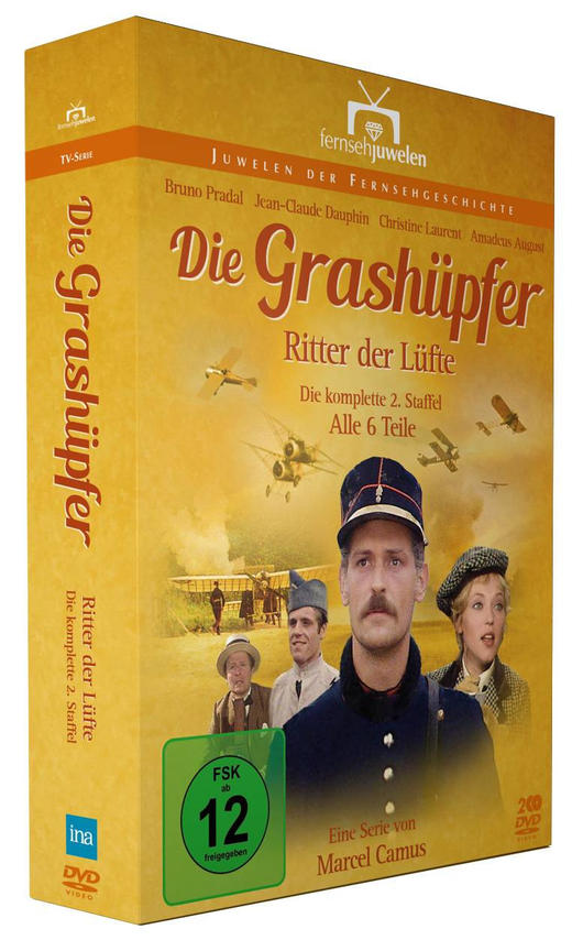 DVD-Box mit Text und Bildern. Gelb-braunes Farbschema.