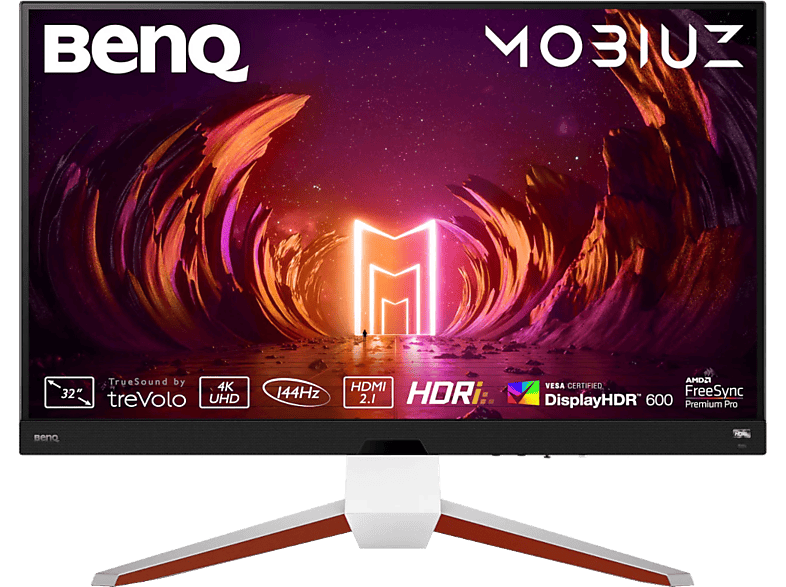 Benq Gaming Monitor Mobiuz Ex3210u 32" 144 Hz 1ms Uhd 4k (9h.lkhlb.qbe)
