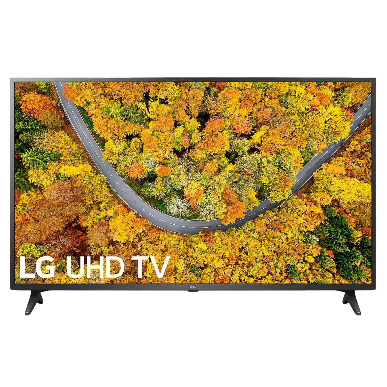 TV LED 55" - LG 55UP75006LF.AEU, UHD 4K, Quad Core 4K, webOS 6.0 Premium, Smart TV, AI ThinQ, Negro Cerámico