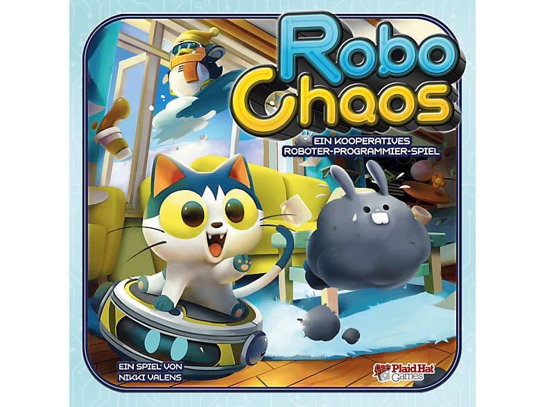 PLAID HAT GAMES Robo Chaos Gesellschaftsspiel Mehrfarbig