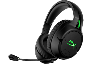Auriculares gaming - HyperX CloudX Flight, De diadema, Inalámbricos, Licencia Xbox, 30 horas, Negro y Verde