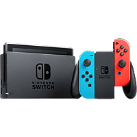 Domar dígito Abigarrado Consola | Nintendo Switch, 6.2", Joy-Con, Azul y Rojo Neón
