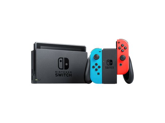 Consola - Nintendo Switch, 6.2", Joy-Con, Azul y Rojo Neón
